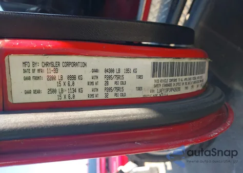 1994 Jeep Wrangler / Yj S from USA, damaged, VIN 1J4FY19P1RP426299